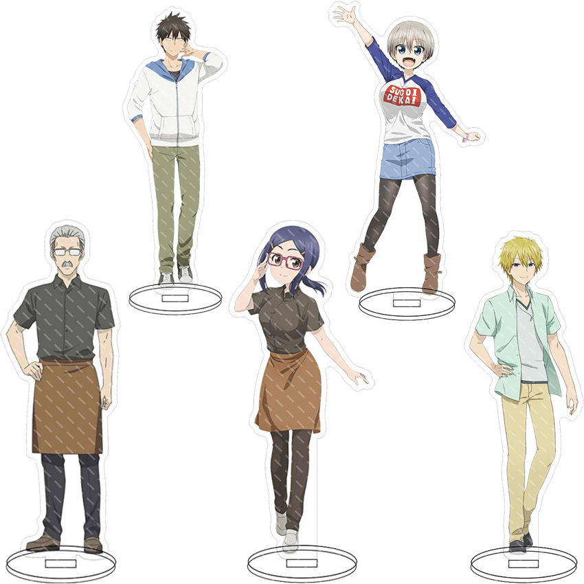 16CM Anime Acrylic Stand Uzaki - Figma Stand Set 评论和价格