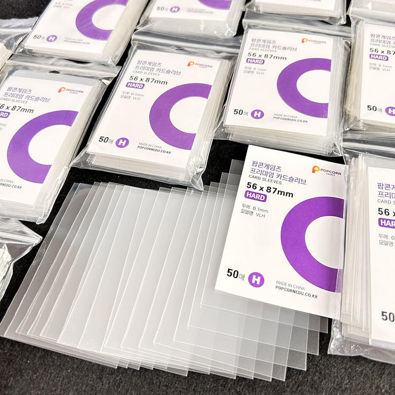50Pcs Anti-scratch Transparent - Card Penny Sleeve 评论和价格