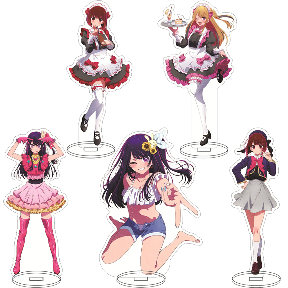 16CM Anime Figure Oshi no Ko H - Figma Stand Set 评论和价格