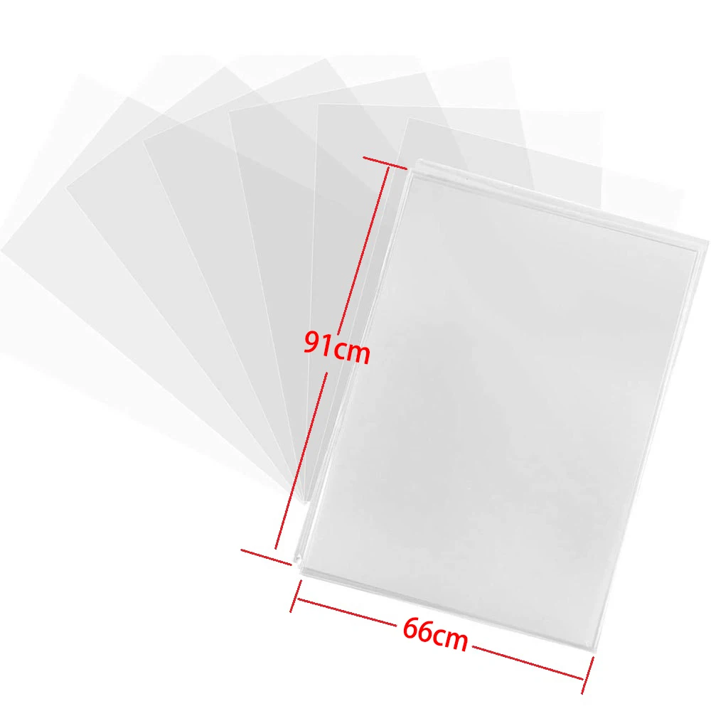 300/100Pcs 66*91mm Card Sleeve - Card Penny Sleeve 评论和价格