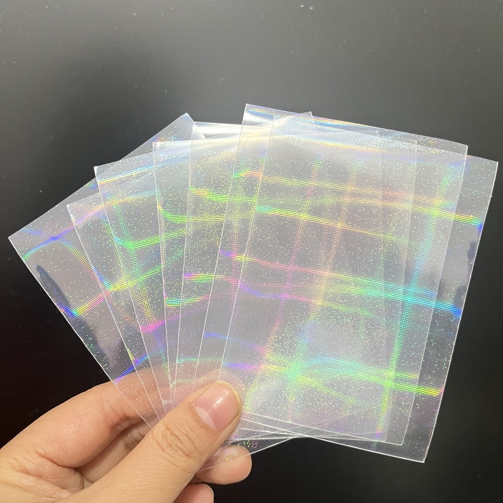50pcs 65x90mm Holographic Card - Card Penny Sleeve 评论和价格
