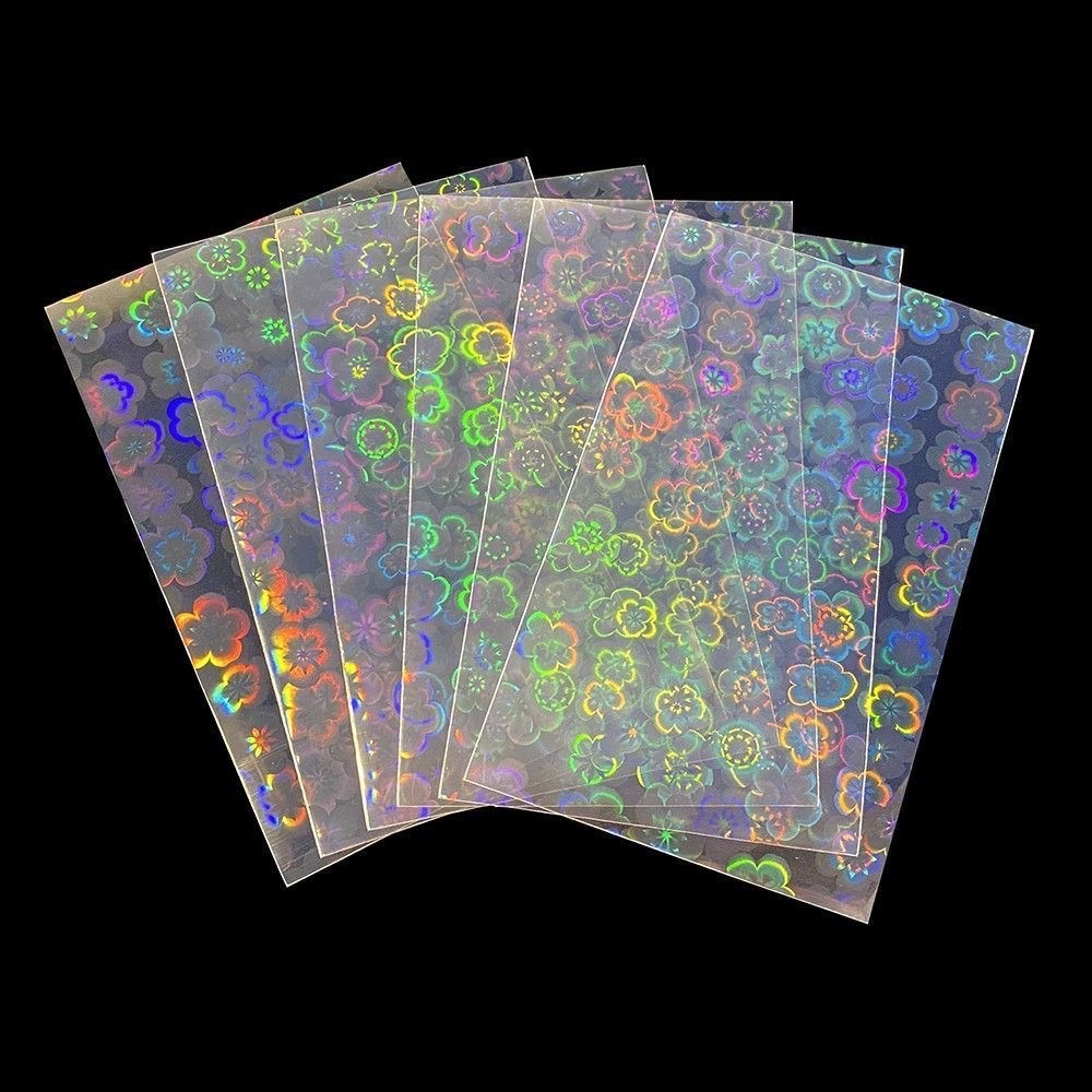 50pcs 65x90mm Holographic Card - Card Penny Sleeve 评论和价格