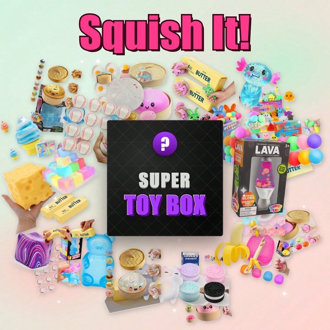 Cute Basic Squishy Blind Box – - Mystery Box Blind Bag 评论和价格