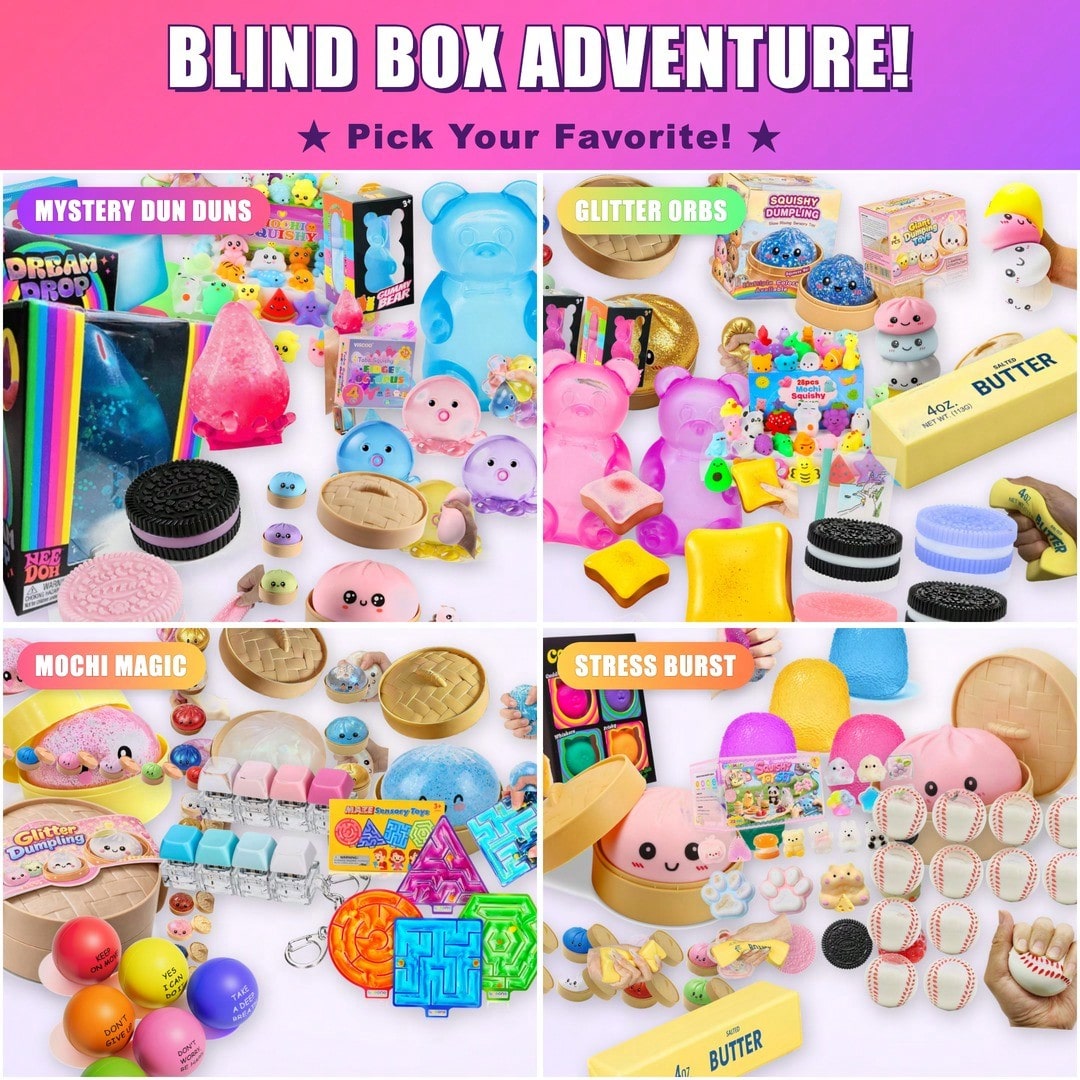 Cute Basic Squishy Blind Box – - Mystery Box Blind Bag 评论和价格