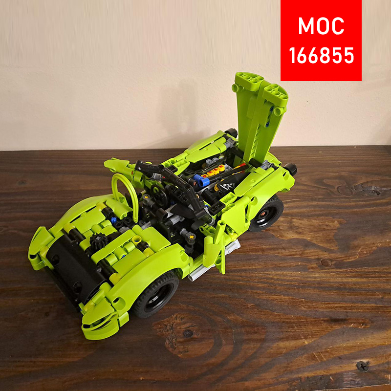 Custom MOC Miniature Cobra Rac - Lego Set Technic 评论和价格