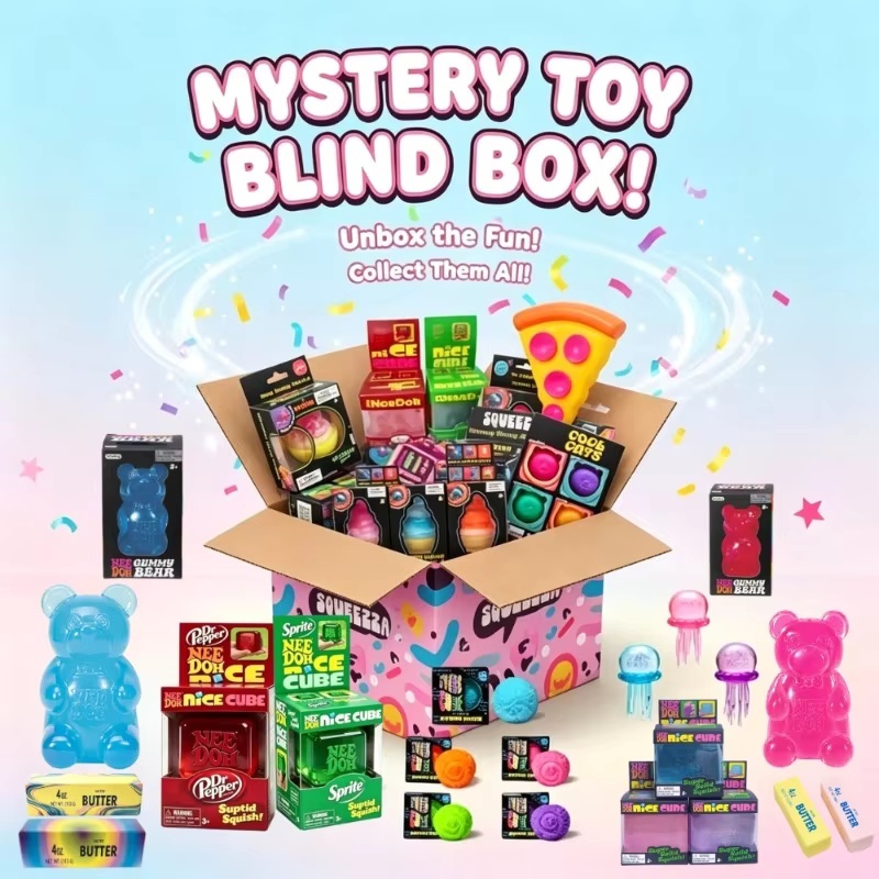 2026 Hot Cute Cube & Ocean Squ - Mystery Box Blind Bag 评论和价格
