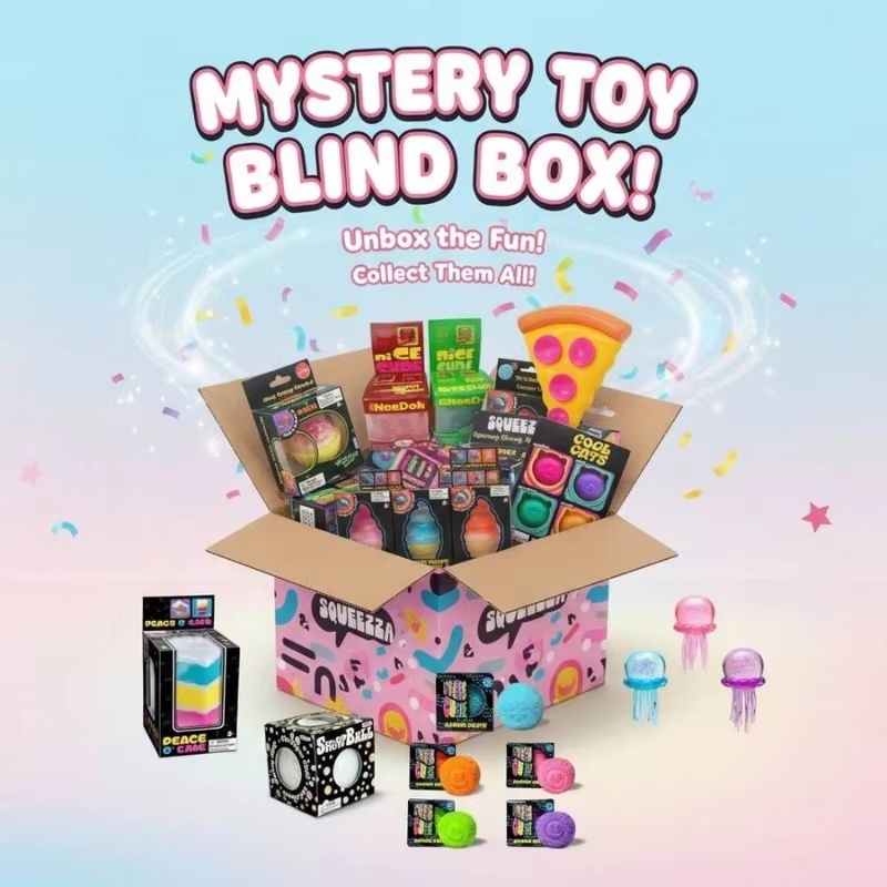 2026 Hot Cute Cube & Ocean Squ - Mystery Box Blind Bag 评论和价格
