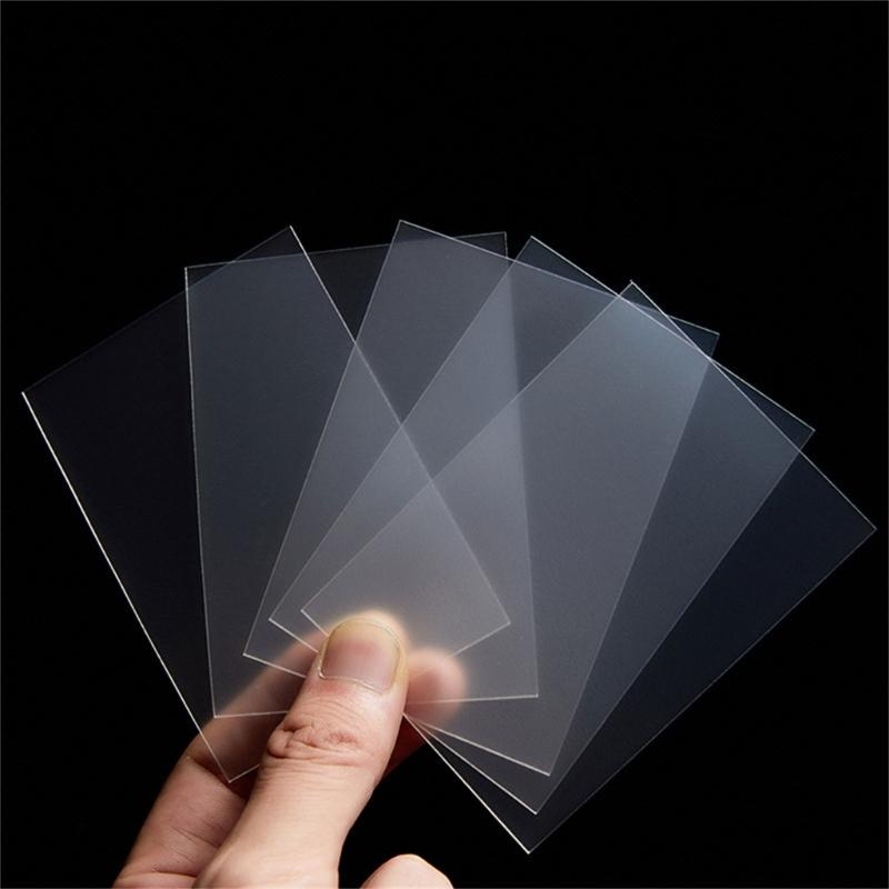 Pack of 50 Clear Penny Card Sl - Card Penny Sleeve 评论和价格