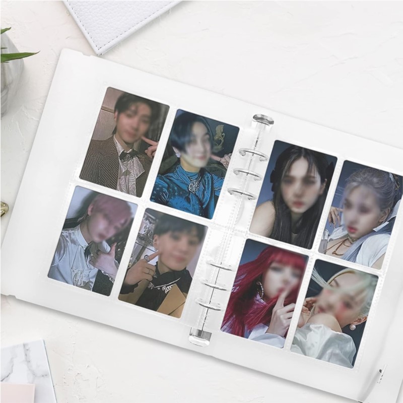 4 Pockets Photo Card Holder Bi - Pokemon Binder Card 评论和价格